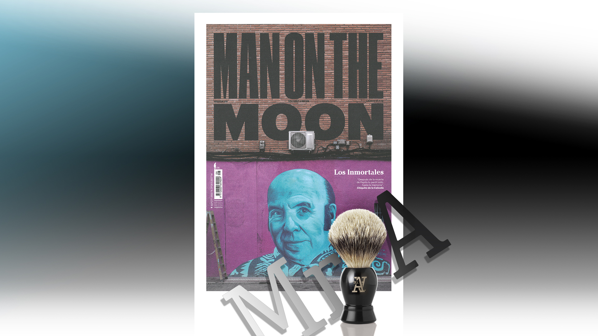 Mr. A en la nueva revista Man on the Moon