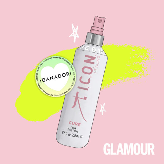 I.C.O.N. ganador en los Premios Glamour Belleza 2021 con Cure Spray
