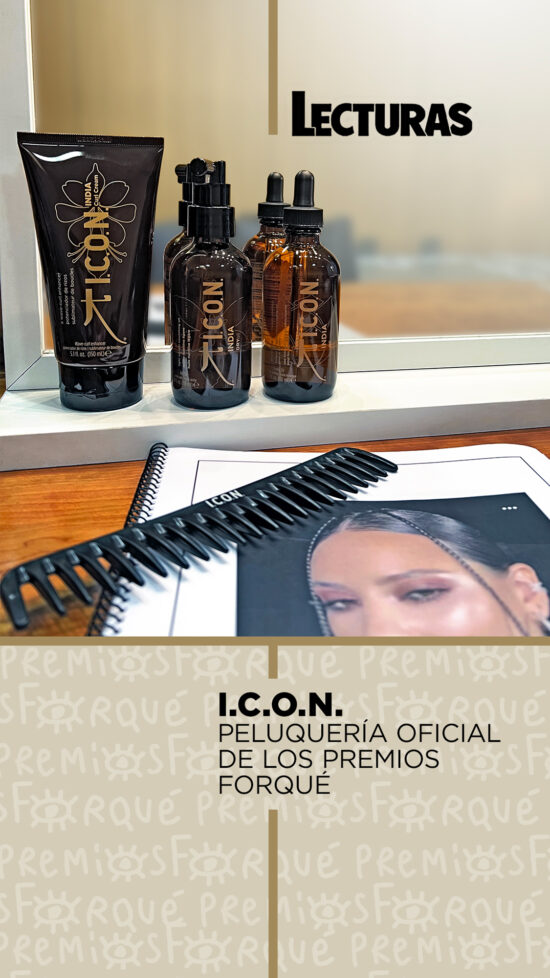 I.C.O.N., peluquería oficial de los premios forqué