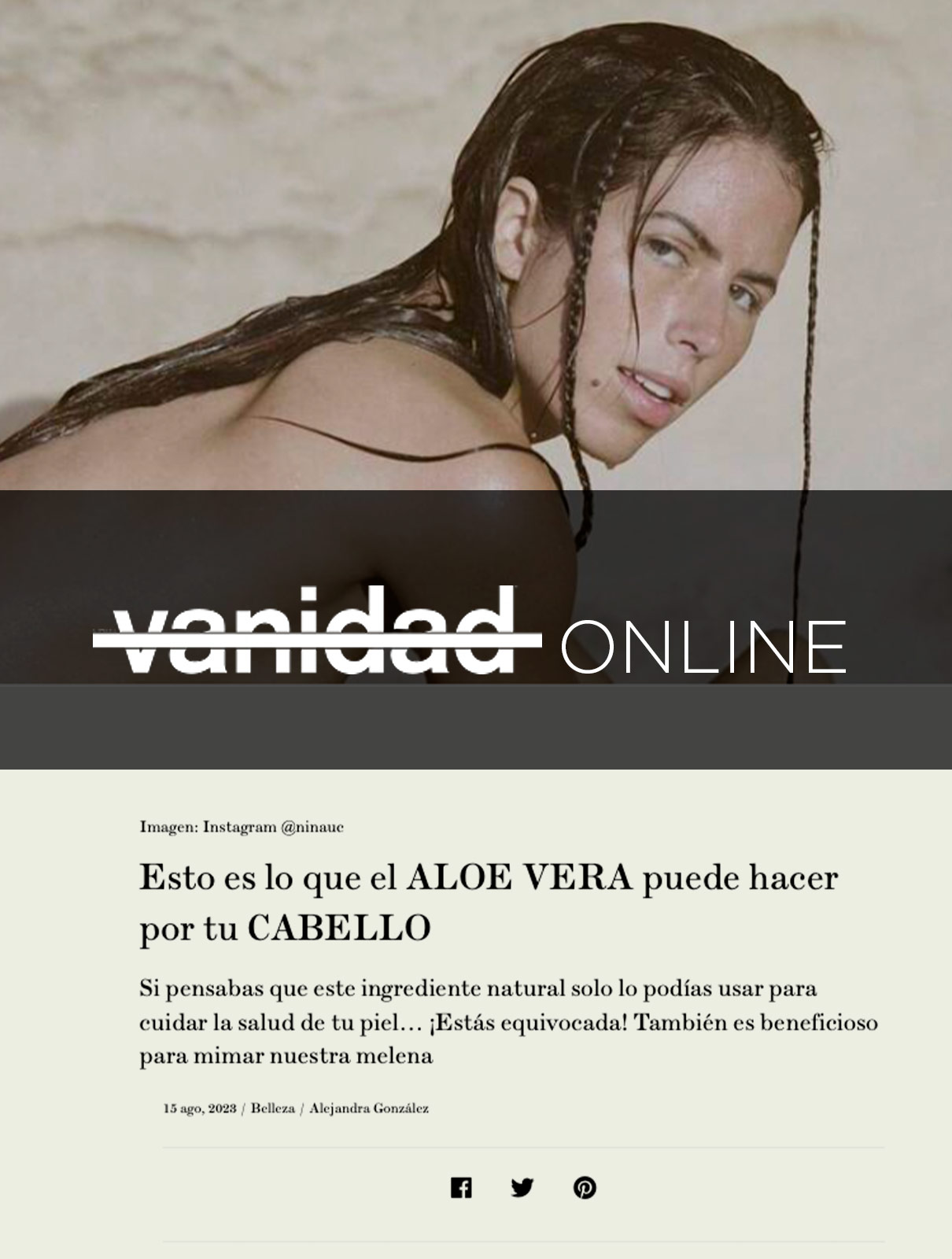VANIDAD · Online
