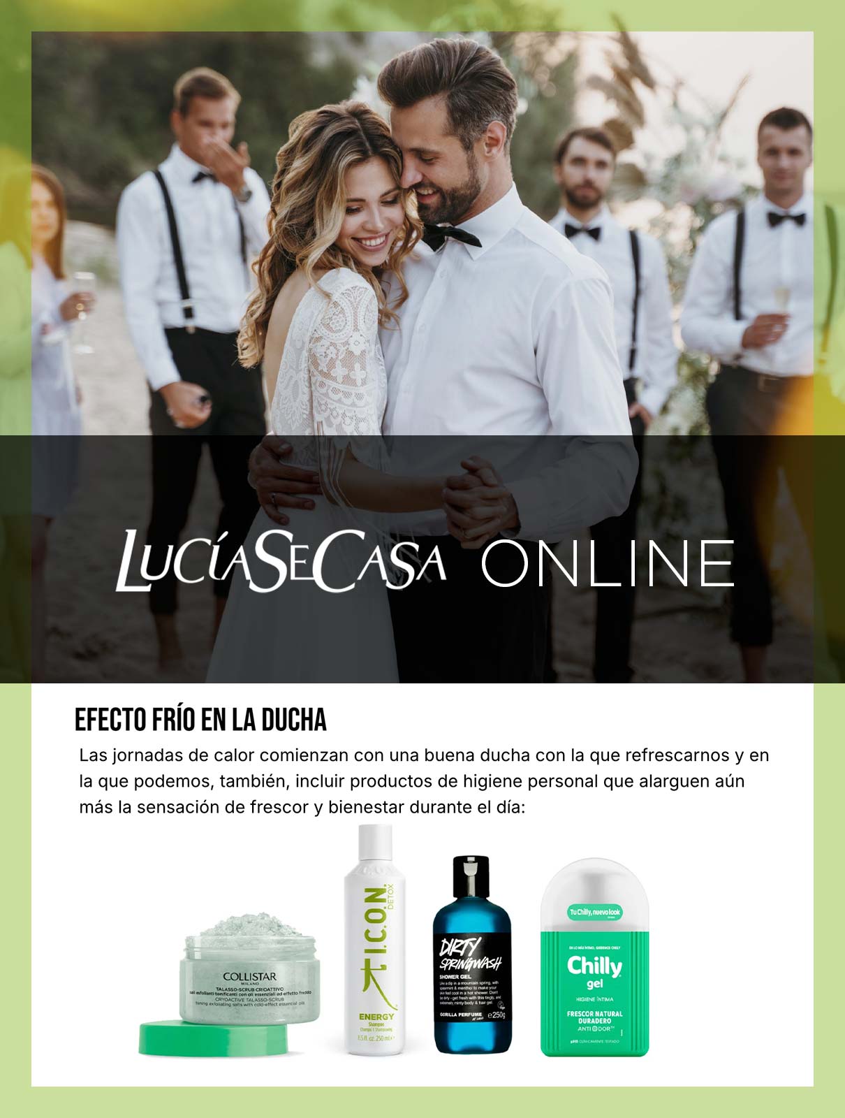 LUCÍA SE CASA · Online ➩