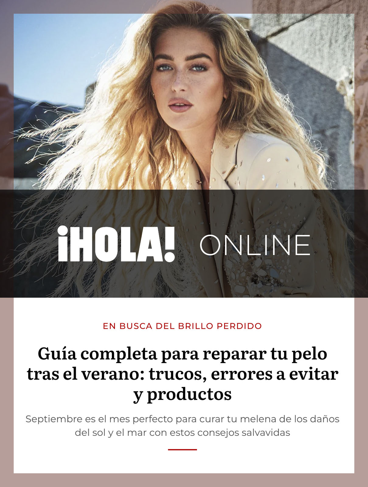 ¡HOLA! · Online ➩